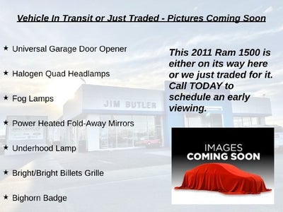 2011 RAM 1500 Big Horn