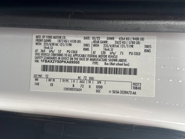2023 Ford Transit Passenger Wagon XL