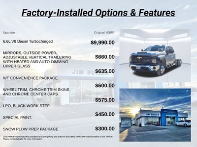 2026 Chevrolet Silverado 3500 HD Chassis Cab Work Truck