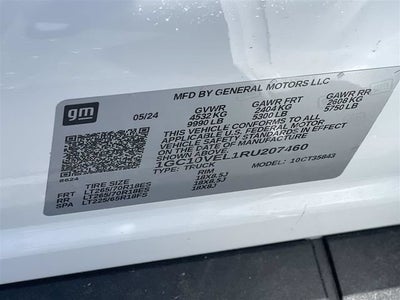 2024 Chevrolet Silverado EV Work Truck