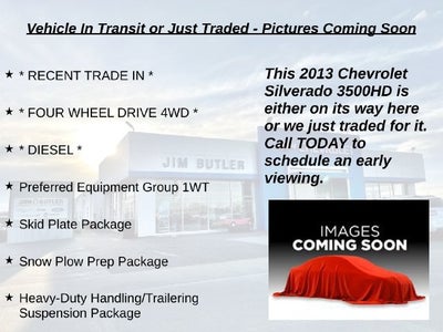 2013 Chevrolet Silverado 3500 HD Work Truck