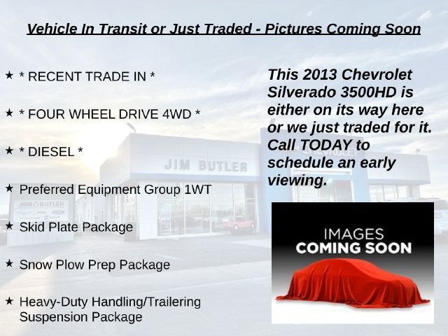 2013 Chevrolet Silverado 3500 HD Work Truck