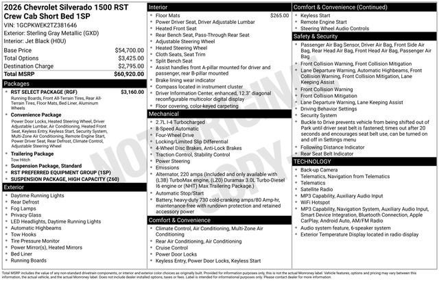 2026 Chevrolet Silverado 1500 RST - Photo 30