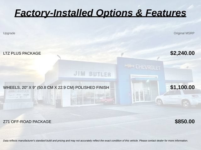 2020 Chevrolet Silverado 1500 LTZ