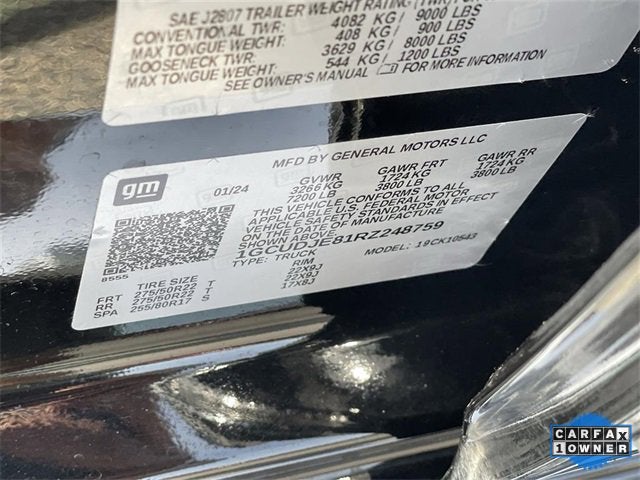 2024 Chevrolet Silverado 1500 High Country