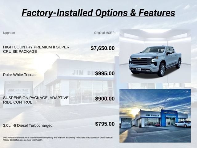 2026 Chevrolet Silverado 1500 High Country