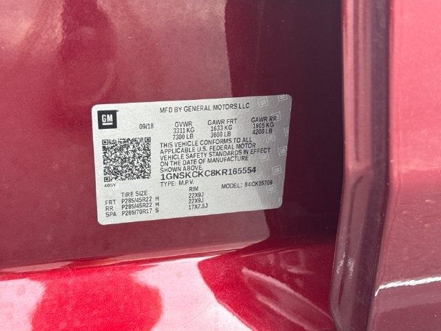 2019 Chevrolet Tahoe Premier