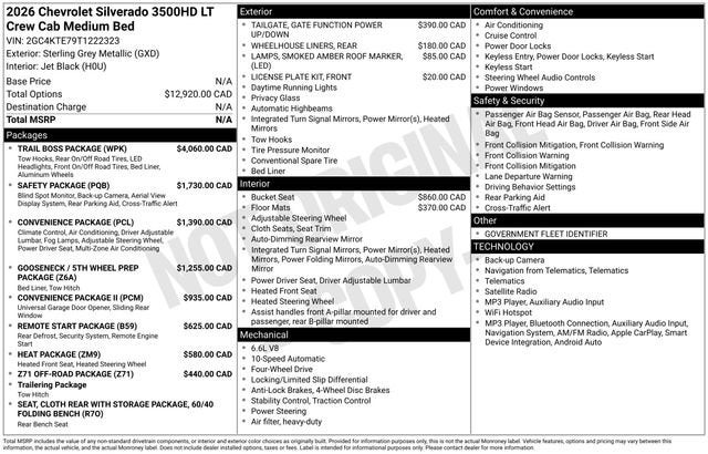 2026 Chevrolet Silverado 3500 HD LT