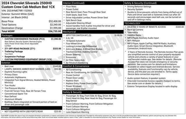 2024 Chevrolet Silverado 2500 HD Custom