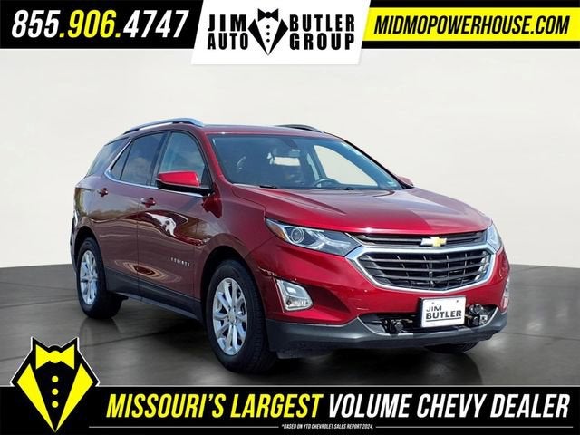 Used 2018 Chevrolet Equinox LT with VIN 2GNAXJEV7J6300242 for sale in Linn, MO