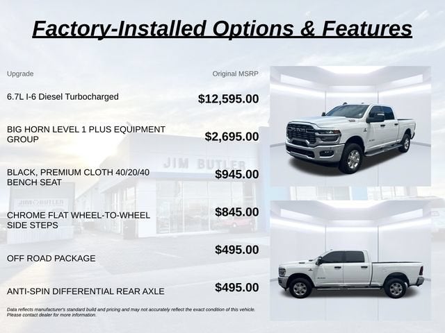 2025 RAM 2500 Big Horn