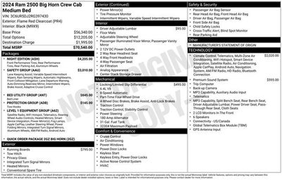 2024 RAM 2500 Big Horn