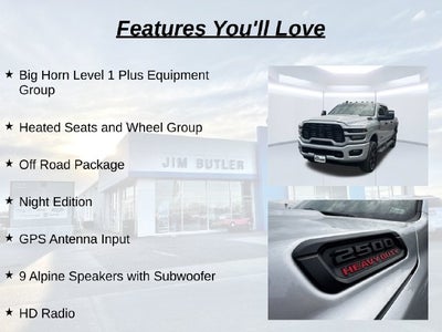 2026 RAM 2500 Big Horn