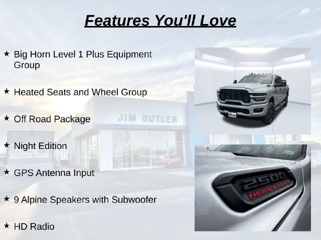 2026 RAM 2500 Big Horn