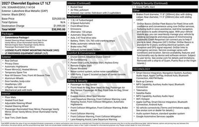 2027 Chevrolet Equinox LT