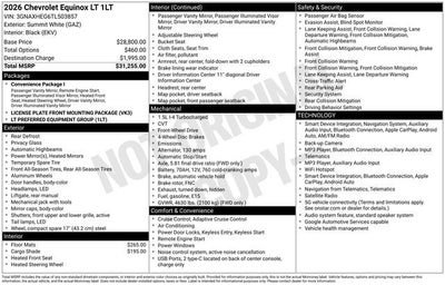 2026 Chevrolet Equinox LT