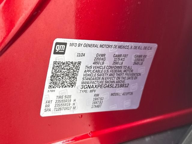 2025 Chevrolet Equinox LT