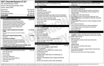 2027 Chevrolet Equinox LT