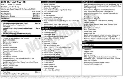 2026 Chevrolet Trax 1RS