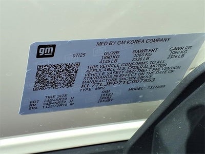 2026 Chevrolet Trax 2RS