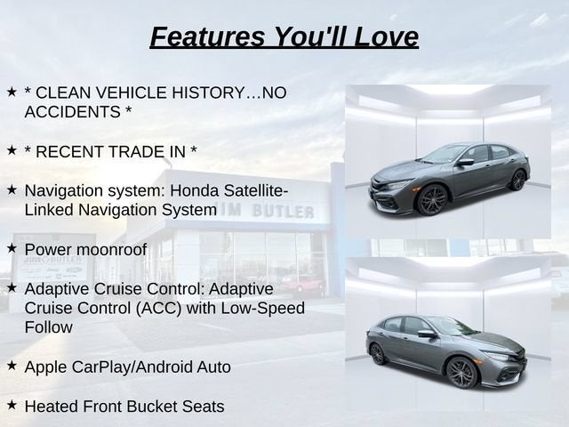 2021 Honda Civic Hatchback Sport Touring