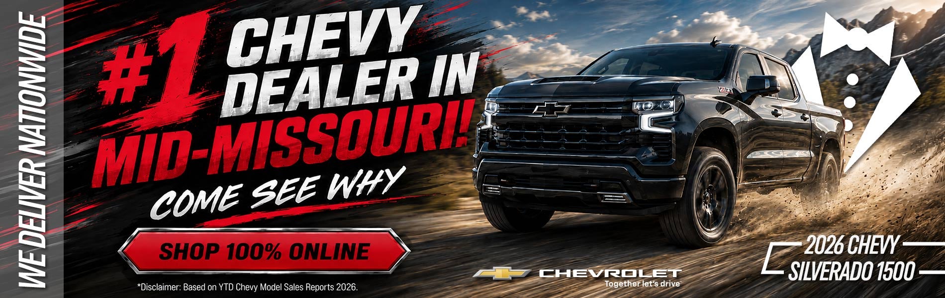 Shop At The #1 Chevy Dealer In Mid-Missouri