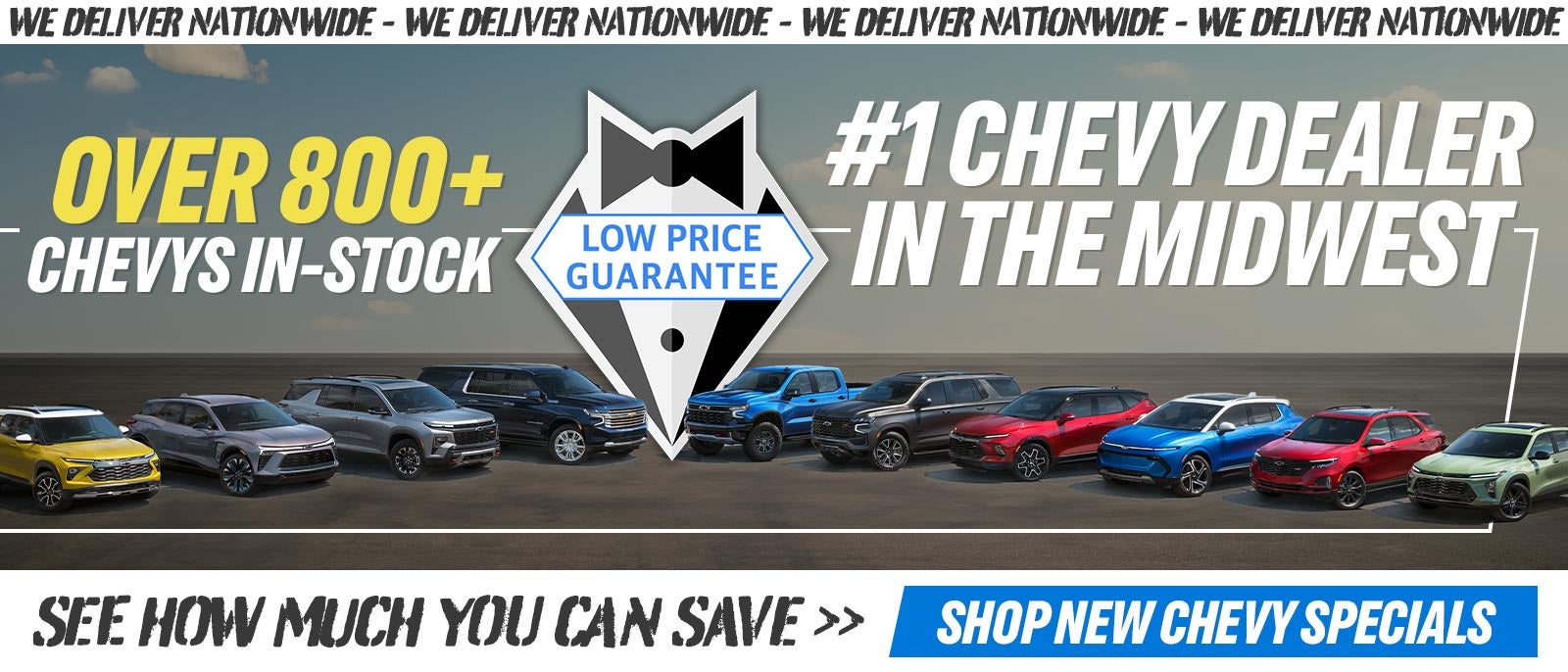 Shop At The #1 Chevy Dealer In The Midwest