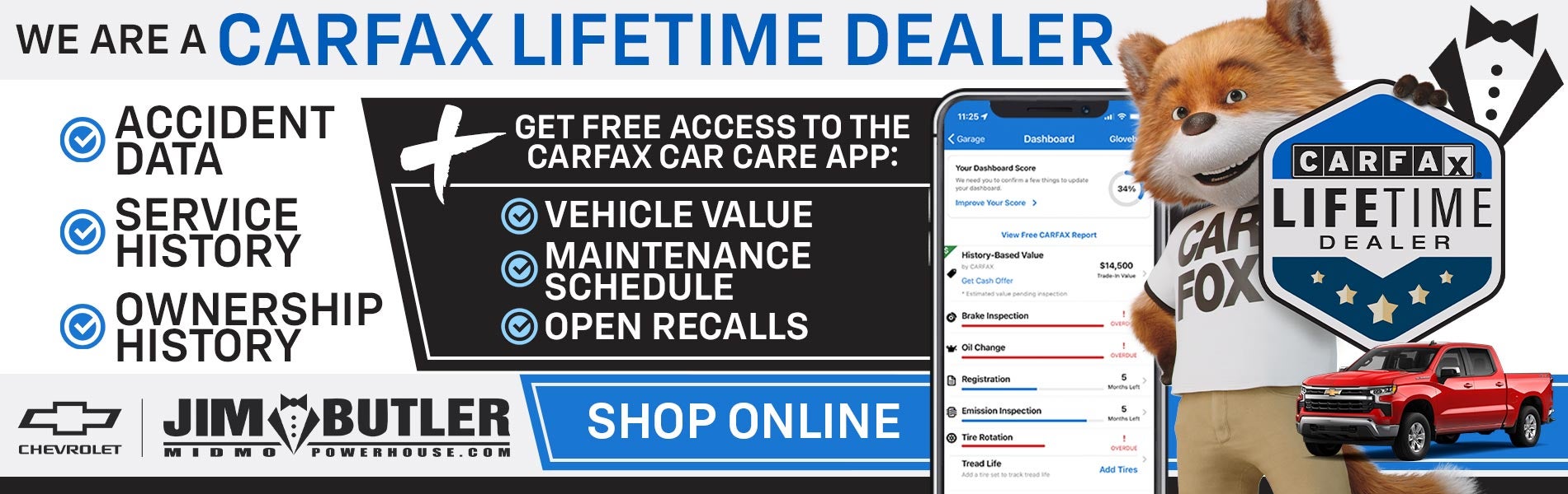 Get FREE CarFax For Life