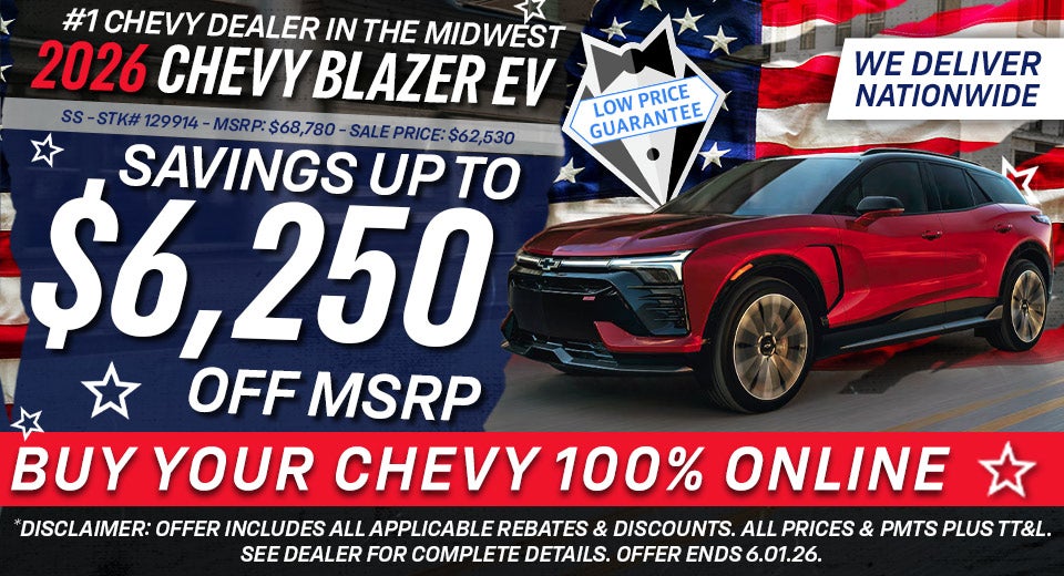 2026 Chevy Blazer EV SS - Savings Up To $6,250 Off MSRP