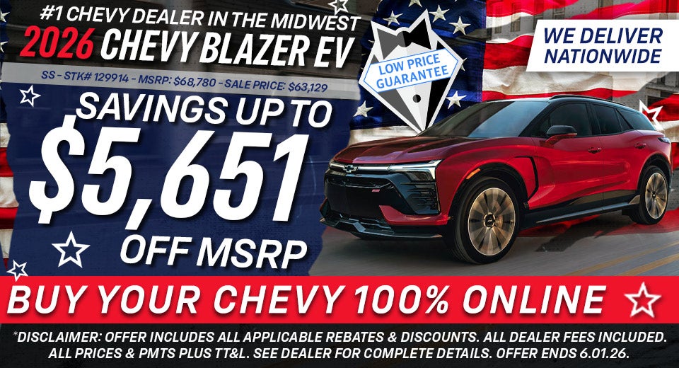 2026 Chevy Blazer EV SS - Savings Up To $5,651 Off MSRP