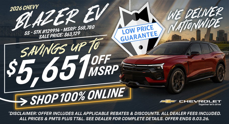 2026 Chevy Blazer EV SS - Savings Up To $5,651 Off MSRP