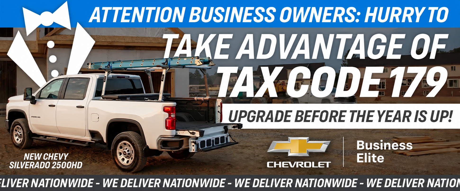 Take advantage of tax code