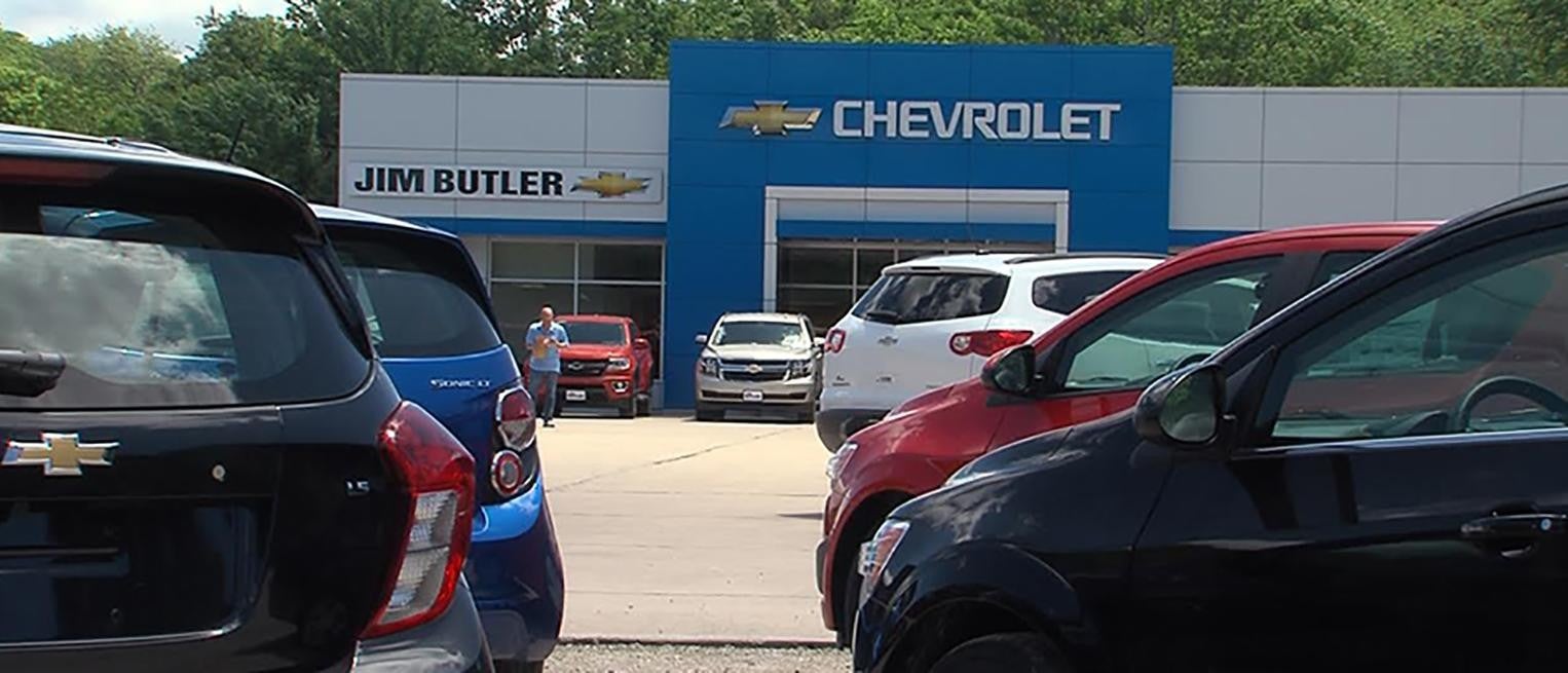 Jim Butler Linn Chevrolet photo of vehicle lot
