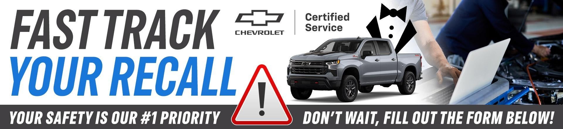 Fast Track Recall Banner