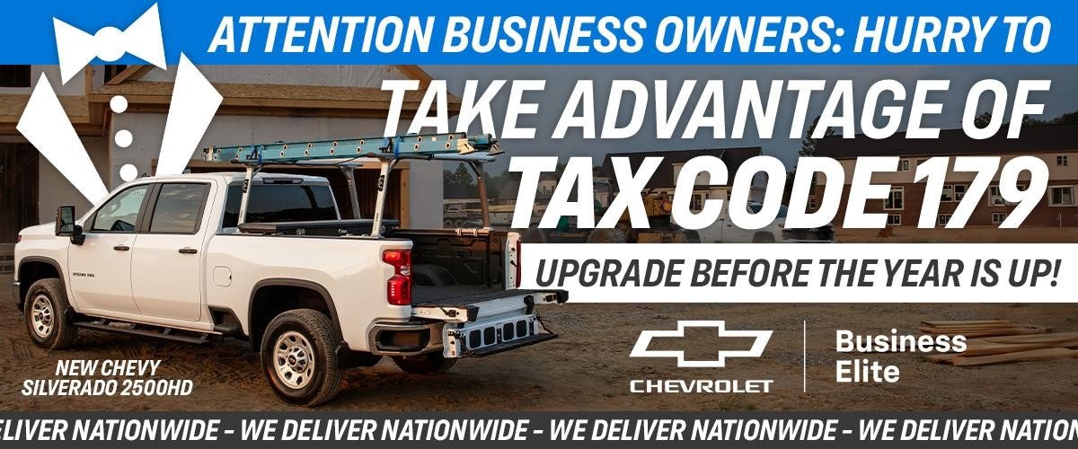 Take advantage of tax code